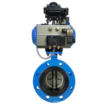 stationary concrete plant pneumatic butterfly valve